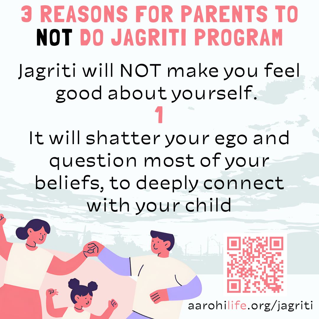 jagriti will not make you feel good about yourself as a parent