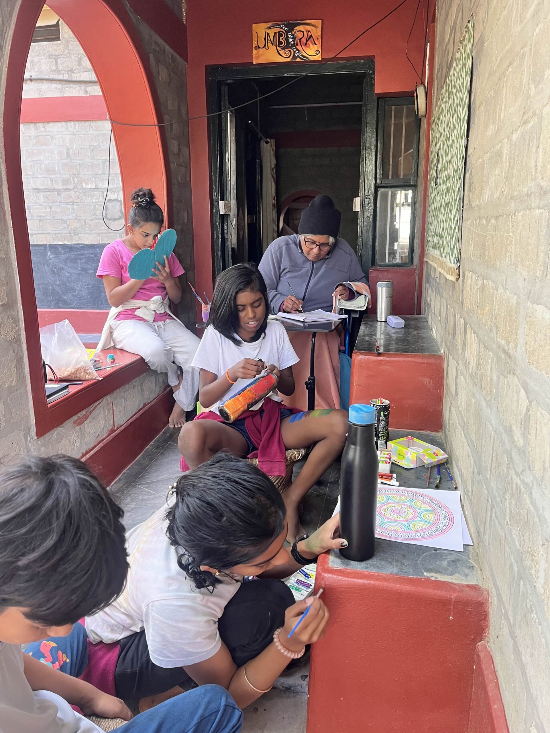 Child consultants Neil and Prathati sharing their parenting perspective at Aarohi.