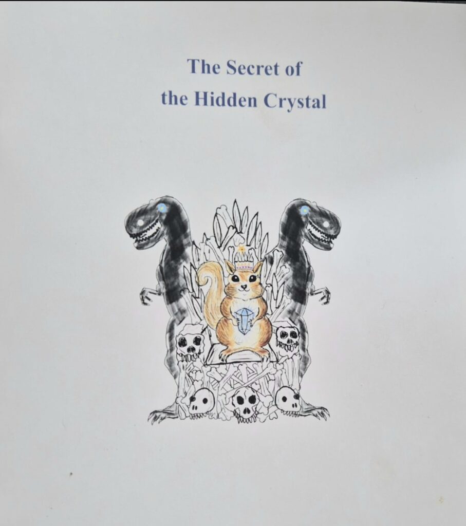 A child-authored book created through a process of learning through living